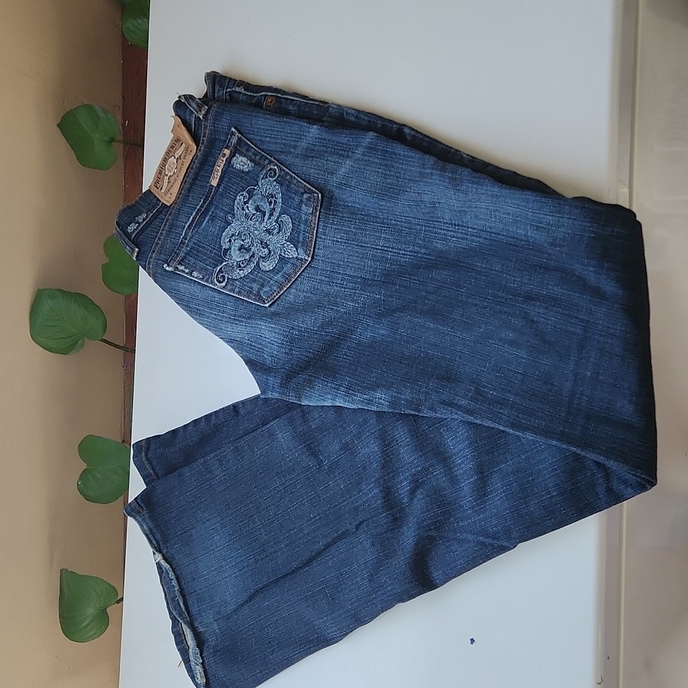 Lucky brand size 6 or 28 x-long Jean fleur Carly